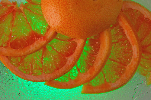 felii de grapefruit